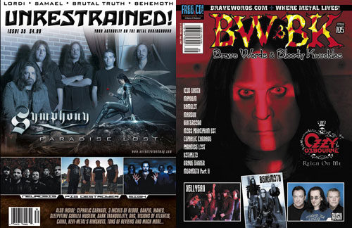 Metal magazines