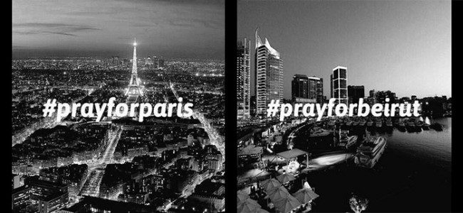 Beirut vs. Paris: Unbalanced coverage
