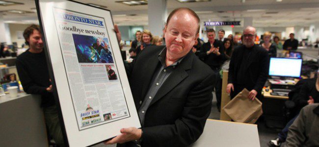 The Toronto Star bids its beloved “Newsboy” adieu
