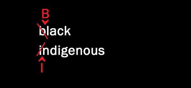 RRJ will now capitalize “Black” and “Indigenous”