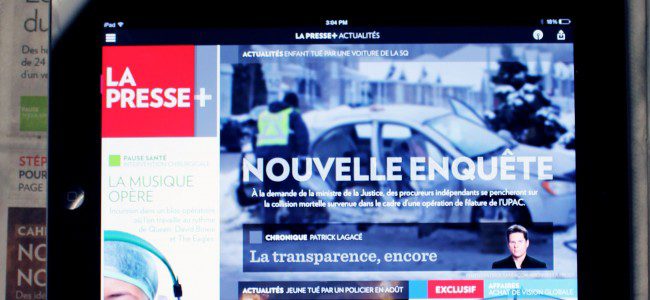 Is La Presse+ the solution to newspaper woes or a capitulation to advertisers?