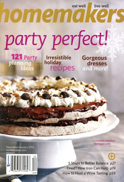 The December/January 2012 and last print issue of Homemakers.