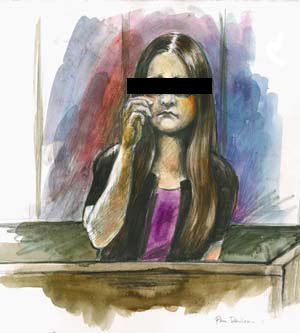 When 17-year-old Melissa Todorovic was sentenced as an adult, she lost her anonymity as well as her freedom.
credit: Pam Davies/Sun Media; bar added