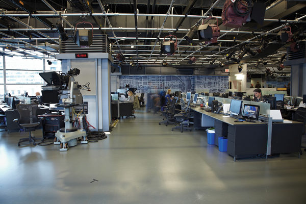 The newsroom at Citytv is missing the people that used to make it more than mediocre.
Photography by Jeff Kirk