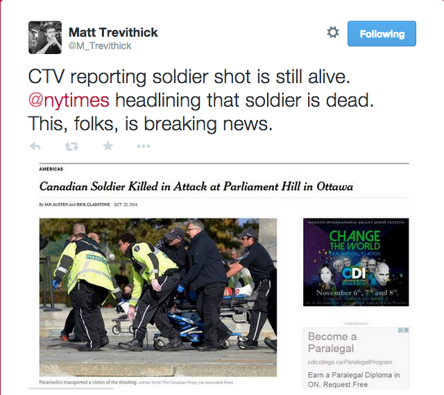 CTV NYT attack ottawa